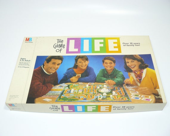 Vintage 1991 The Game of Life Board Game Milton Bradley