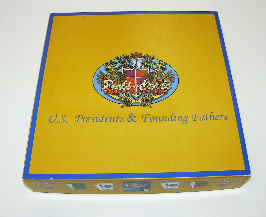 U.S. Presidents & Founding Fathers Board Game Political Strategy ...