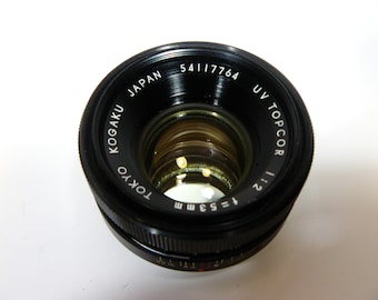 Tokyo Kogaku Topcor-s 5cm F2 LTM 90% Condition - Etsy