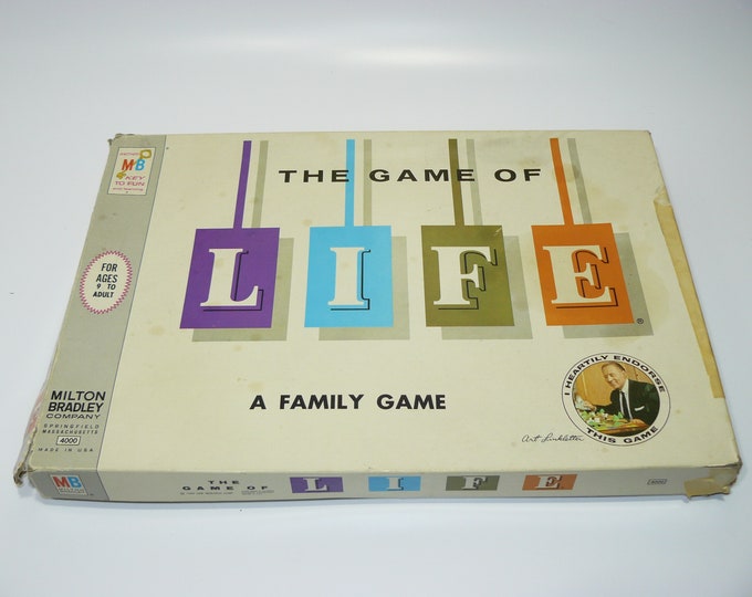 1960 Art Linkletter the Game of Life Vintage Classic Etsy