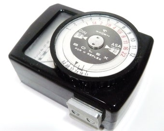 Gossen Exposure Light Meter for H Bolex 16mm Movie Camera Hot Shoe Mount – Tested