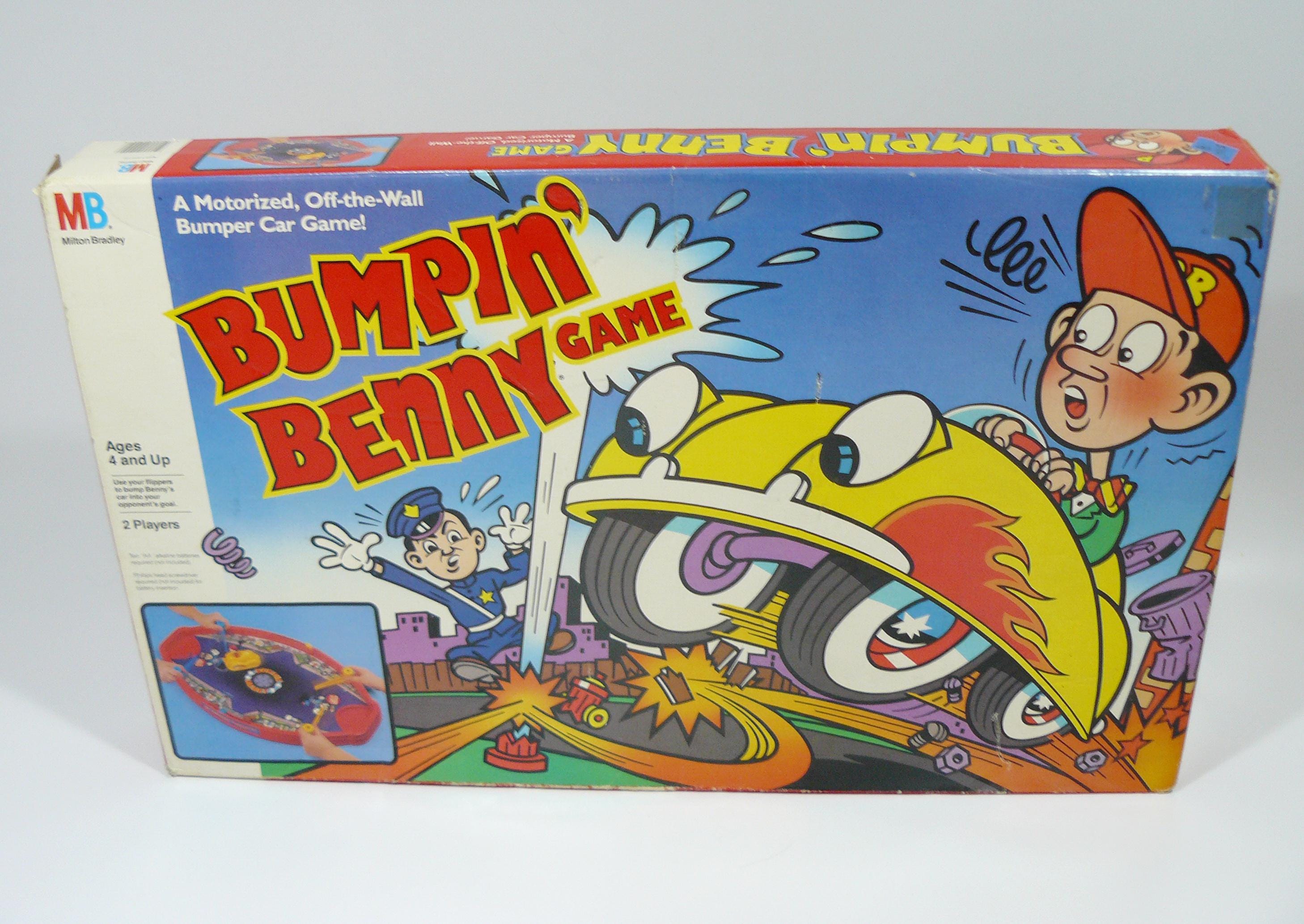 Vintage Bumpin' Benny Board Game – Milton Bradley, 1988 - Etsy