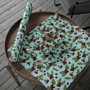 Festive Wrapping Paper, Holiday Gift Wrap, Christmas Decoration, Eco-Friendly Gift Wrap, Seasonal Wraps, Creative Gift Packaging