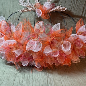 3-D Pumpkin Wreath