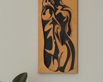 HER - Abstract Female Form Wall Art