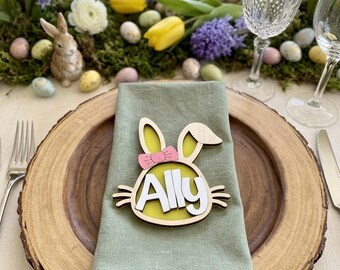 Easter Bunny Name Place Cards
