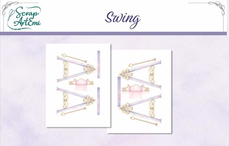 Paper Doll Swing Template | Printable File | Cricut Tested PNG PDF ...