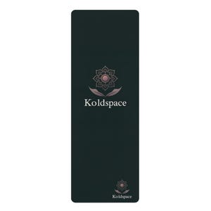 KoldSpace Rubber Yoga Mat – Non‑Slip • Eco‑Friendly • Mandala Design