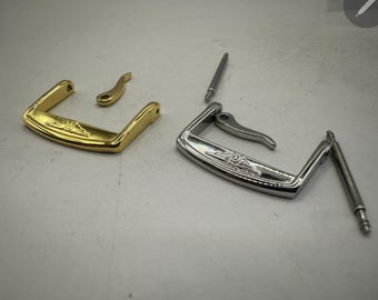 Premium Longines Buckle Silver, Gold 18mm 16mm For Longines Watch Band, Custom Made