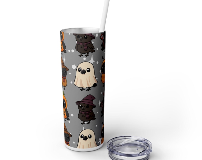 Halloween Ravens Tumbler Wrap - Digital Download
