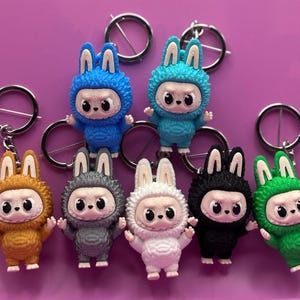 Labubu Keychain/Bag Charm 3D Printed - Hot Item