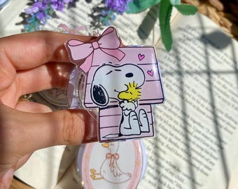 MagSafe Teléfono magnético Kindle Lector electrónico Grip Perro Snoopy Beagle