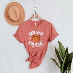 Every Day I'm Waffling Shirt, Waffle Lover Tee, Breakfast Food Tshirt image 8