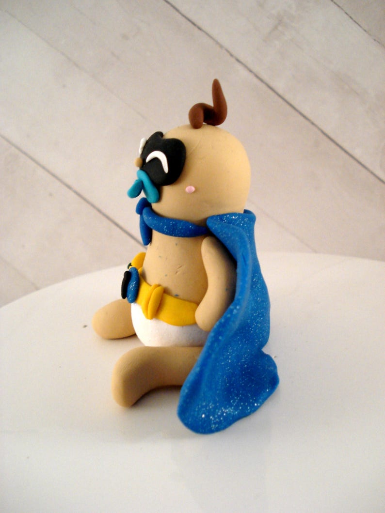 Boys Superhero Cake Topper Its a Boy Baby Shower Decoration First Birthday Party Superhero Party Decorations