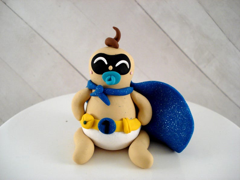 Boys Superhero Cake Topper Its A Boy Baby Shower Decoration Etsy