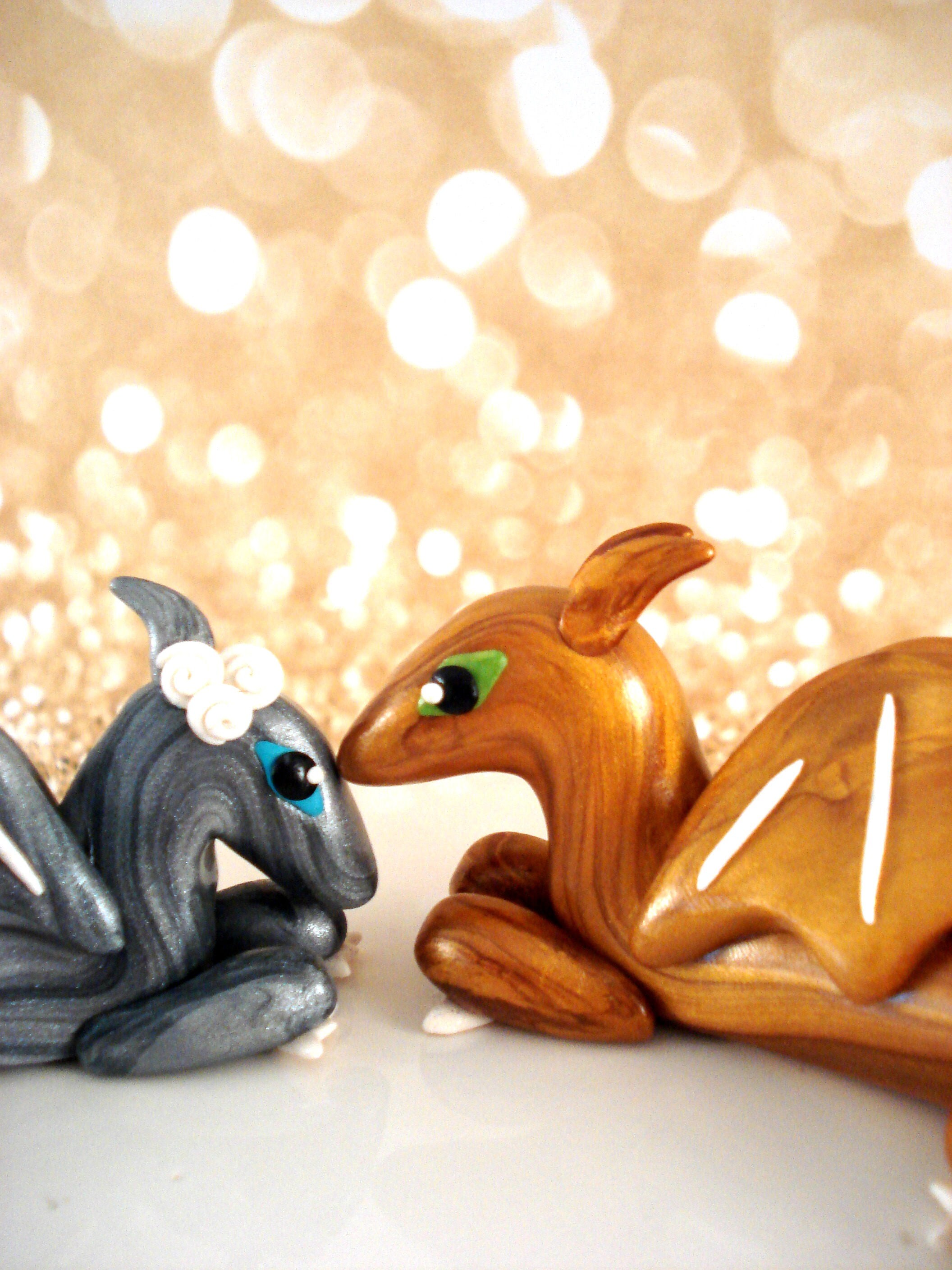 Dragon Wedding Cake Topper Dragon Geek Wedding Cake Topper