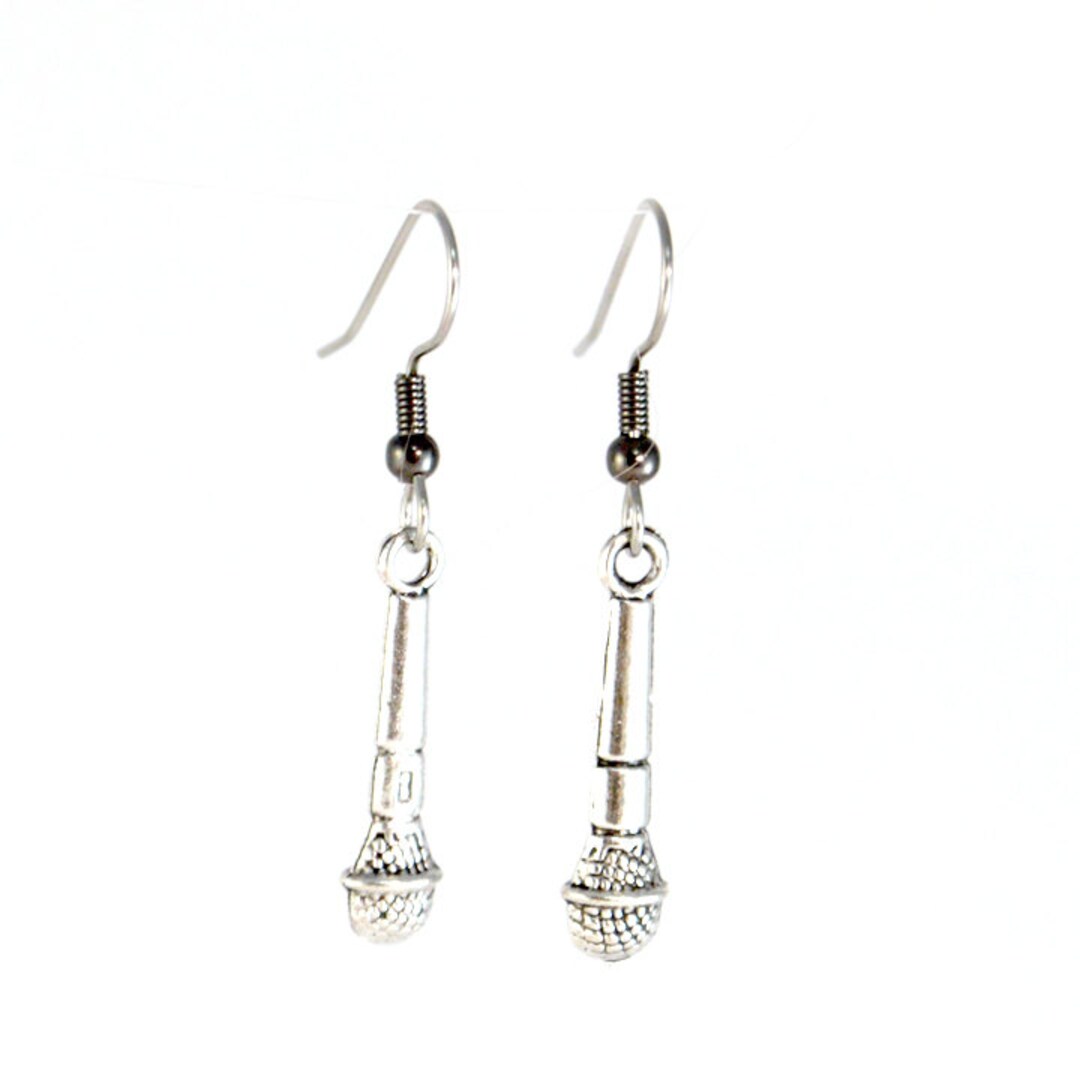 Microphone Earrings Etsy