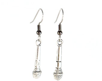 Microphone Earrings