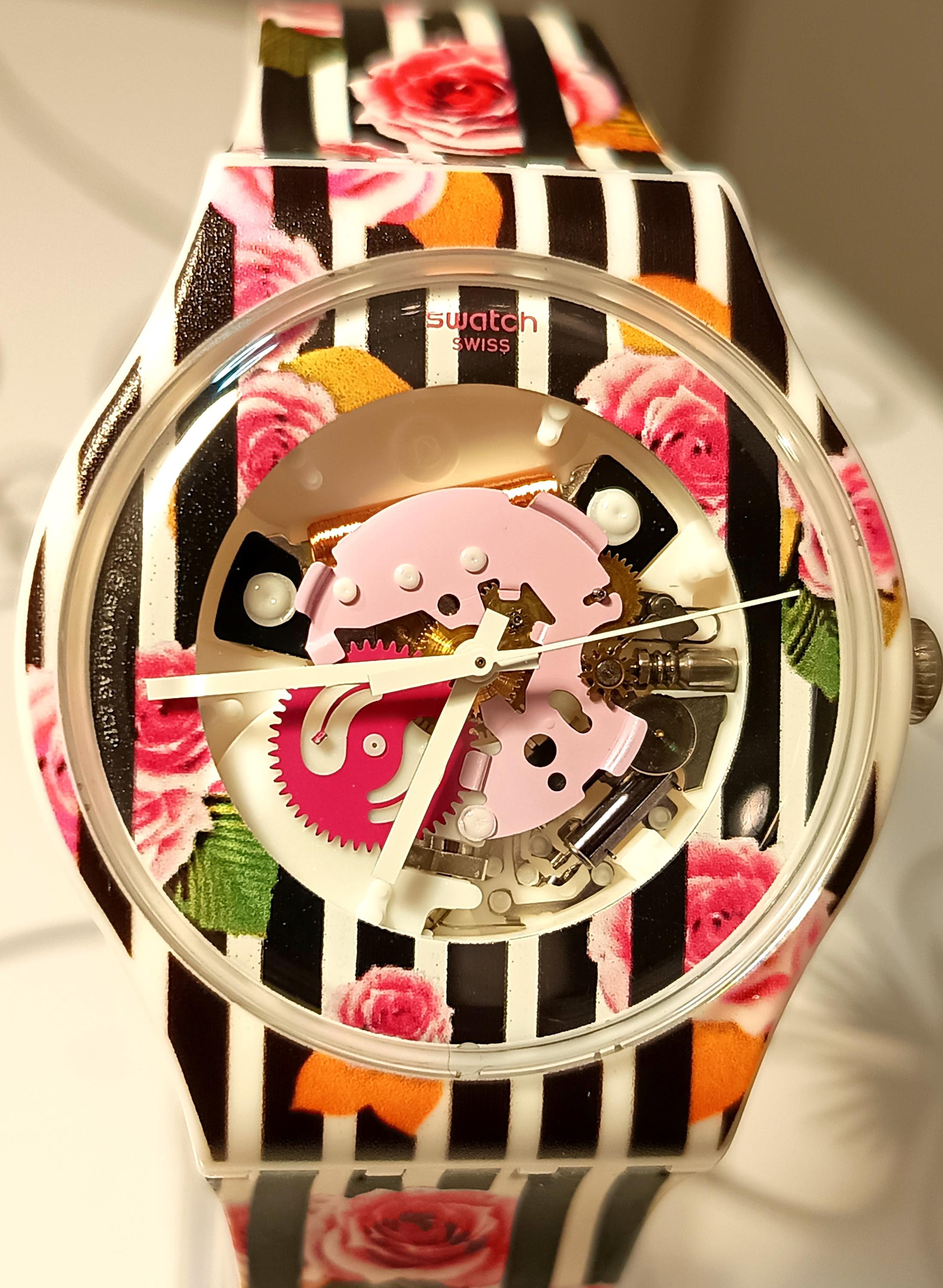 Floral swatch watch - Etsy 日本