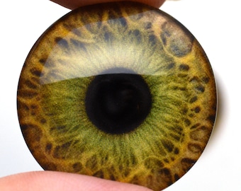 Hazel menselijk glas ogen maten 6mm tot 40mm sieraden echte kunst poppen donkere taxidermie sculptuur polymeer klei eyeball flatback koepel groen cabochon