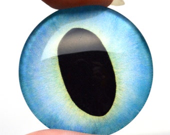 Iris 8mm Glass Stript BJD Eyes for 1//6 BJD Doll New Colorful Sea Blue