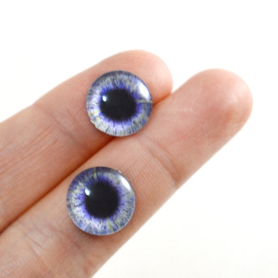 Green Sea Turtle Glass Eyes On Wire Pin Posts for Needle Felting Doll Sculpture Making Taxidermy Supplies and Other Crafts 6mm