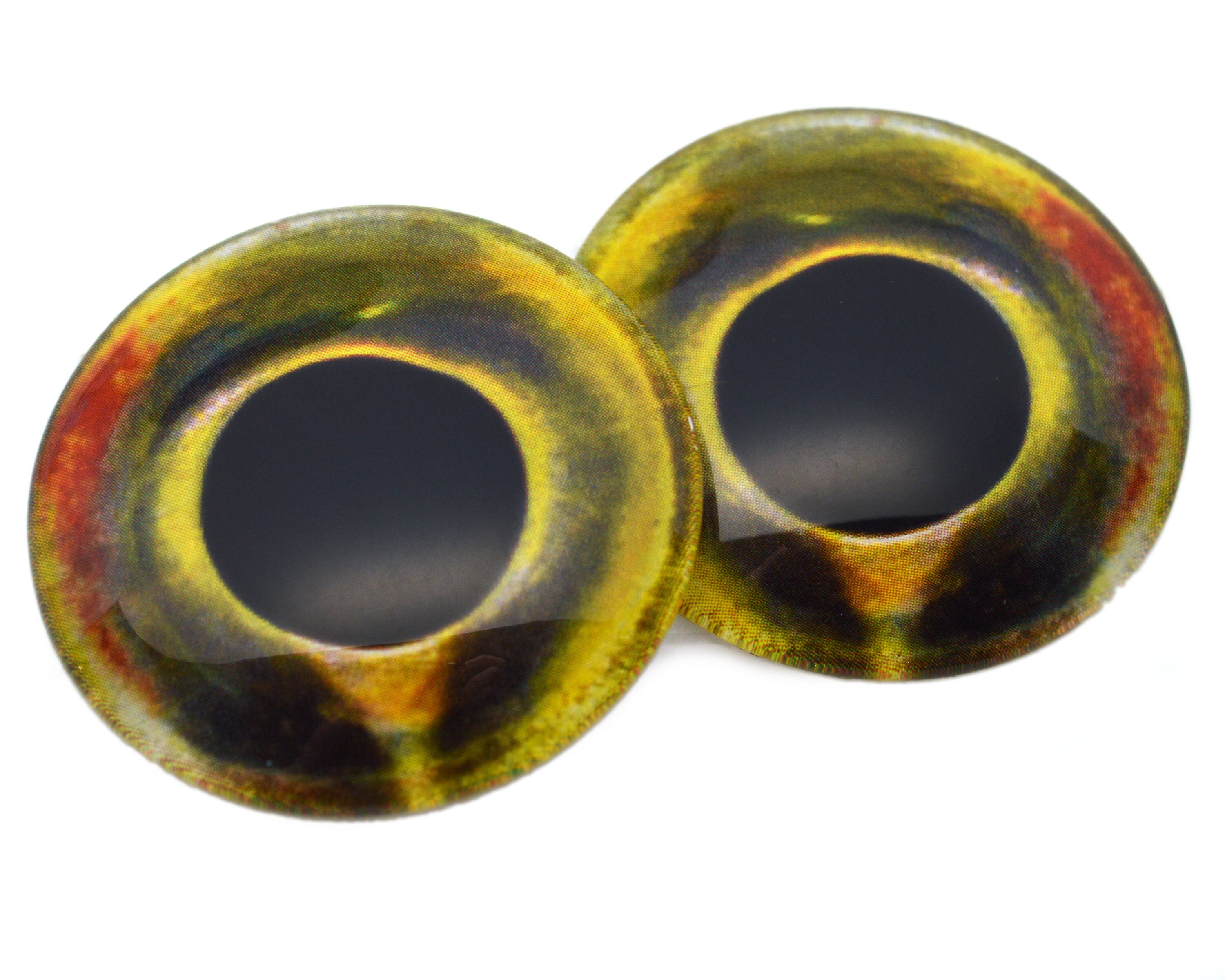 Orange Glass Eyes For Cat Taxidermy Glass Eyes For Toy Cabochon Eyes...