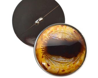 10 mm - 30 mm Olhos de botão de animal de cabra da montanha dourada Costurar na haste com laço Brinquedo de pelúcia Olhos de pelúcia Criaturas de crochê Boneca Jóias Fazendo