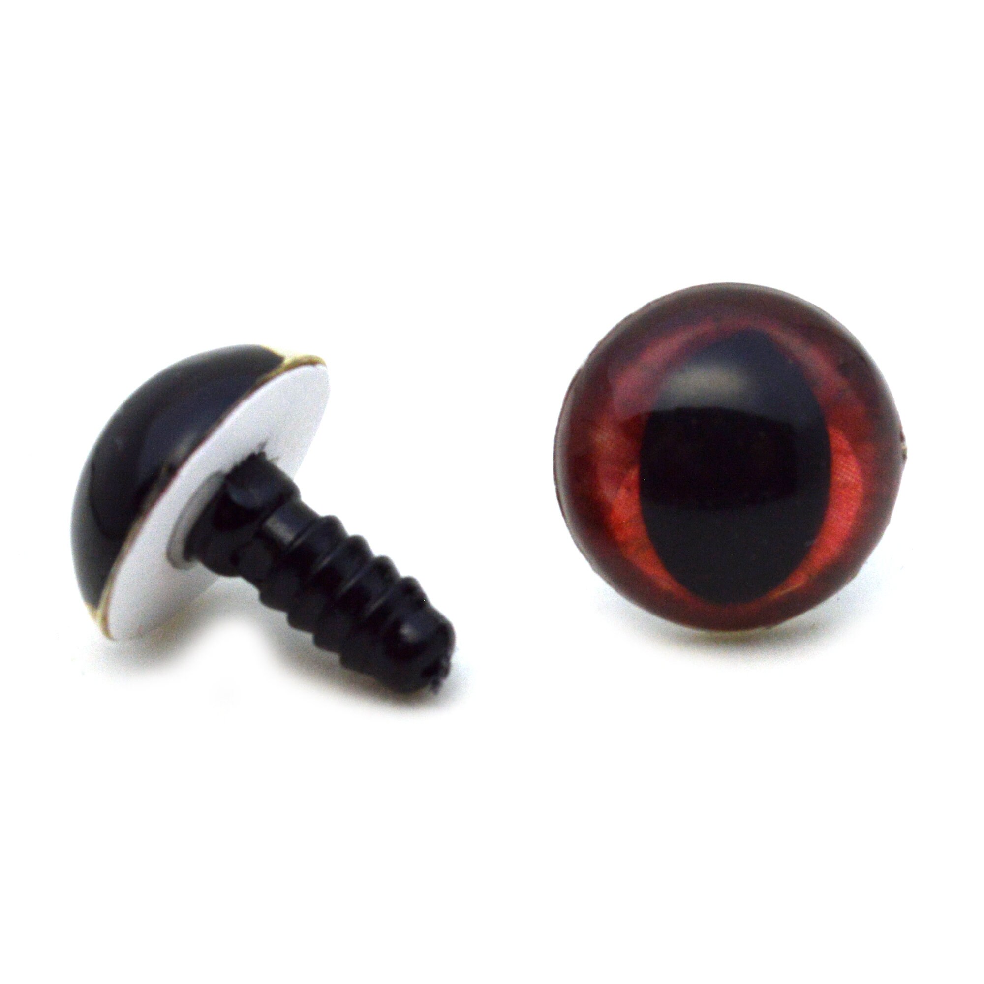 Sicherheitsaugen Für Amigurumi – 20 Mm, Schwarz, 40 Augen + 40 Unterlegscheiben, Für Häkeltiere & Puppen