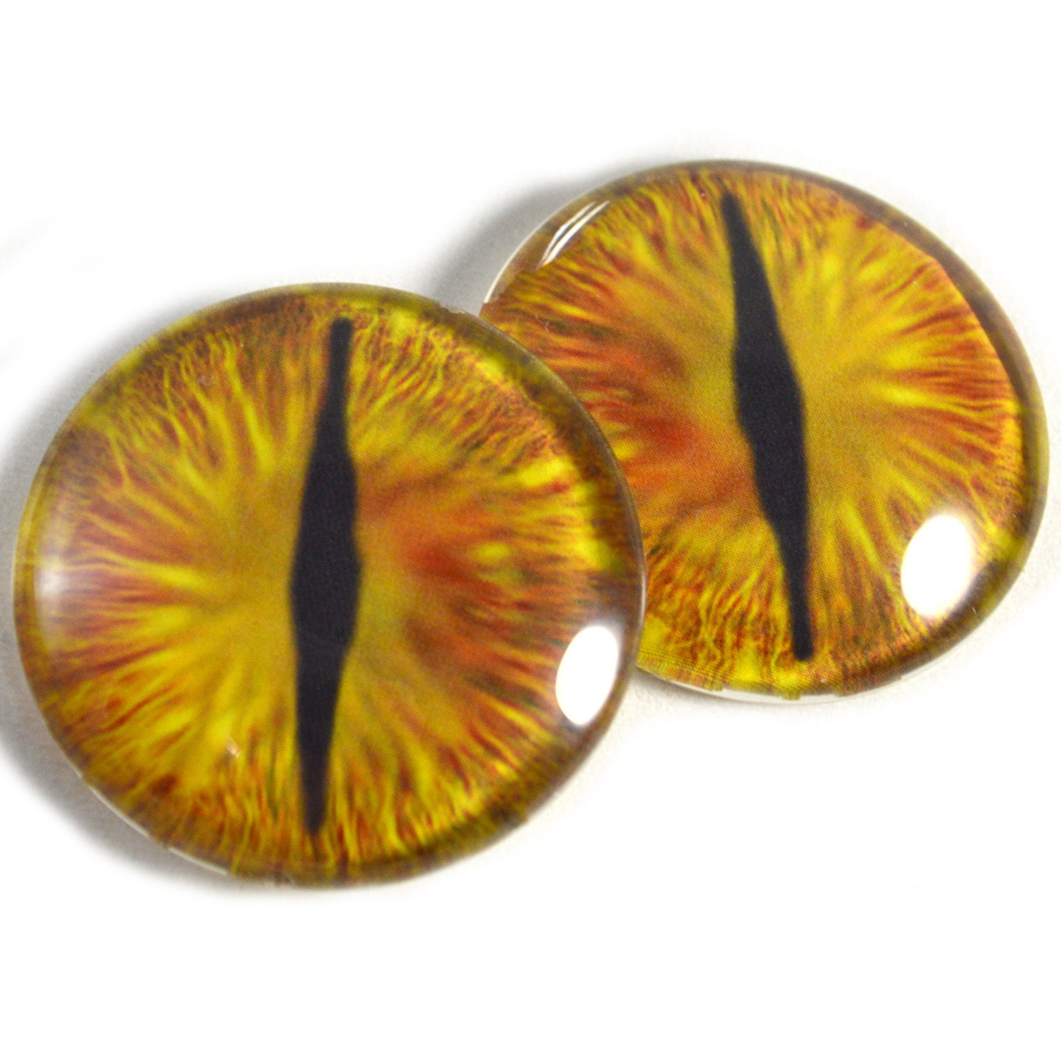 MWOOT 100 stuks glazen ogen van 12 mm, draakenoog