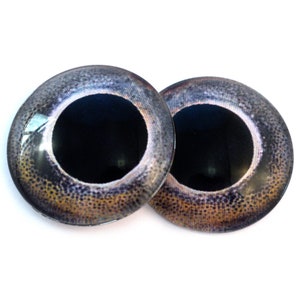 Realistic Bass Fish Glass Eyes Animal Pair for Art Doll Parts, Sculpture,  Prop, Mask, Fursuit Supplies, Jewelry Making Cabochons, Taxidermy, Fishing