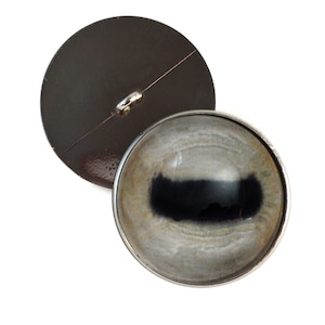 10 mm - 30 mm Blasse Ziege Tier Knopf Augen annähen Schaft mit Schlaufe Stofftier Plushie Augen häkeln Kreaturen Puppe Schmuck machen