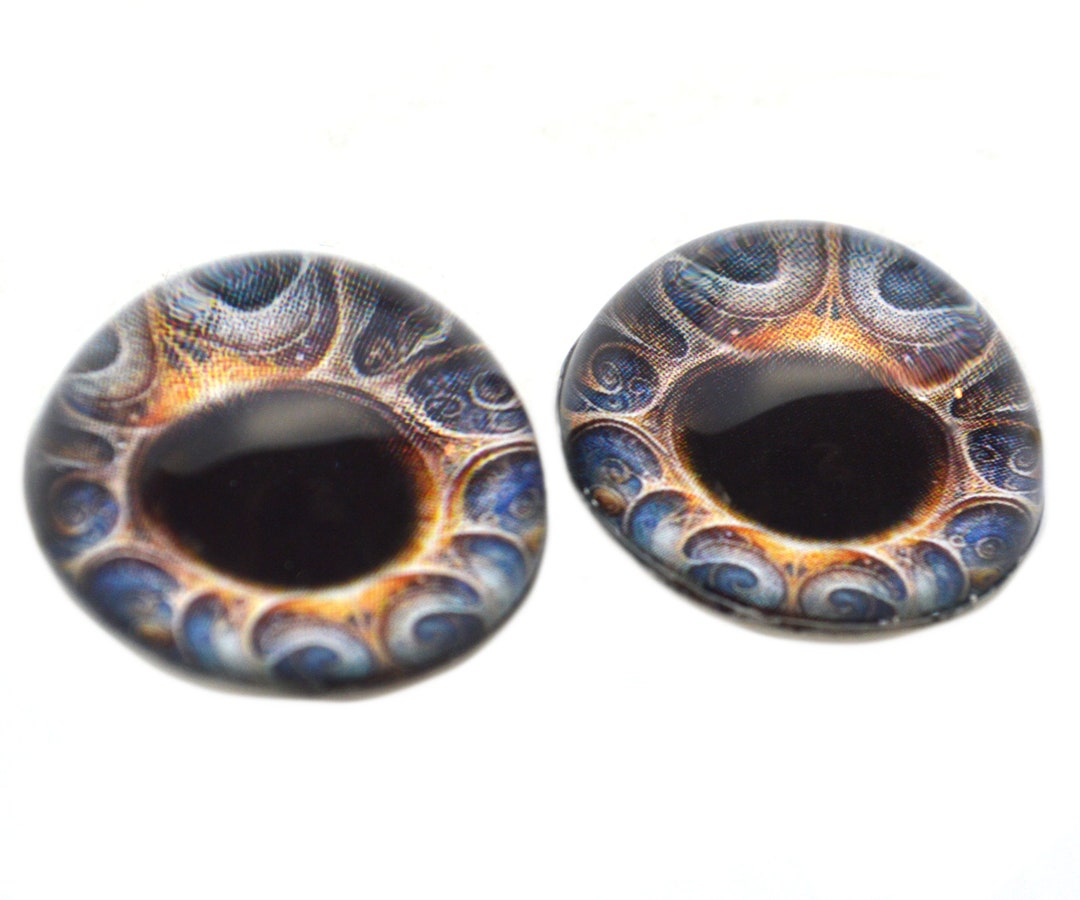 Glass Eyes Zombe Glass Eye Amgurum Taxdermy Doll Eyes Cabochons For...