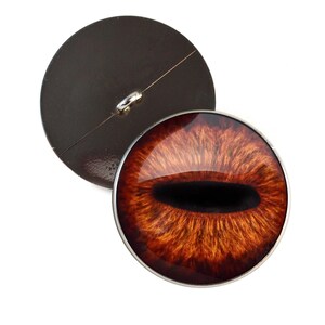 10mm - 30mm Amber Steer Inspired Button Eyes Sew On Shank with Loop Stuffed Toy Plushie Eyes Creatures Doll Jewelry Making Plush
