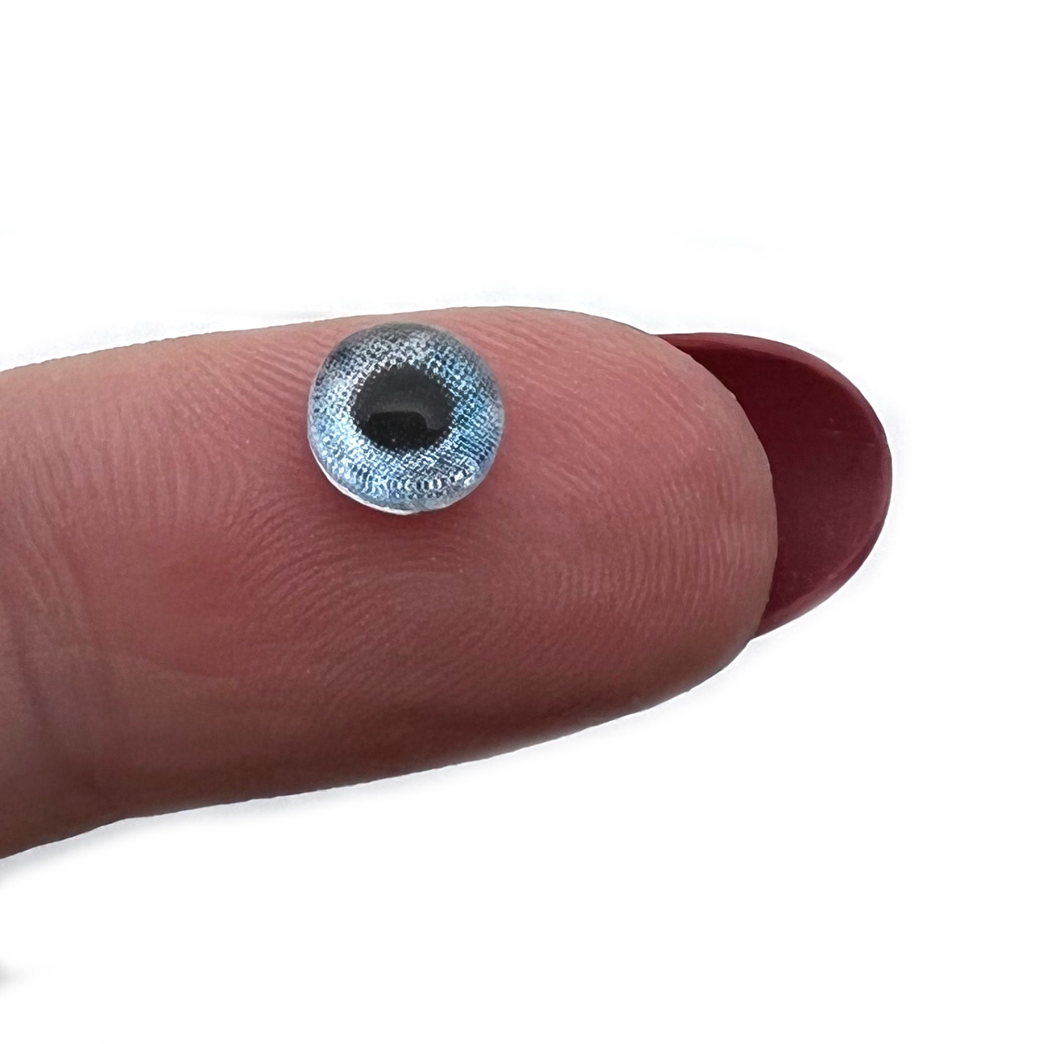 10 PAIR 6mm To 14mm Glass Cabochon Eyes Dolls, Jewelry, Sculpture, Crafts CAB-F