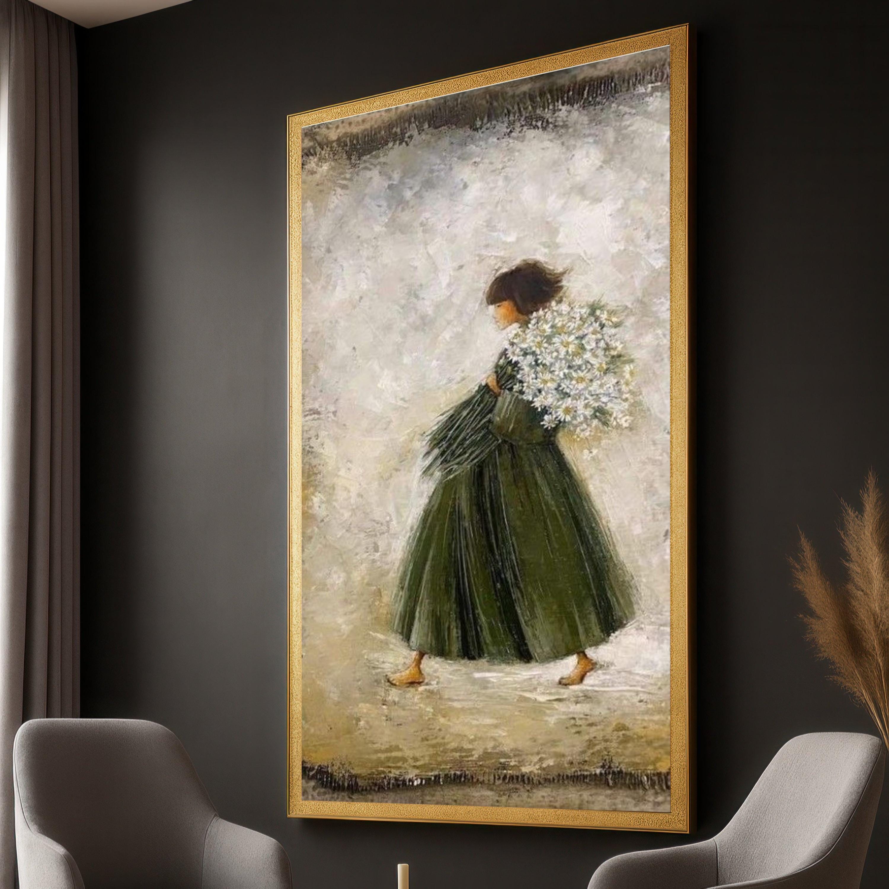 Vintage Art Deco Daisy - Etsy