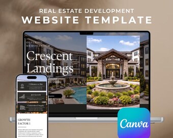 Memorandum für kombinierte Liegenschaften - Canva Landing Page