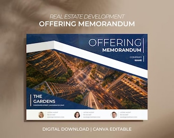 Memorandum Vorlage | Canva Bearbeitbar (Digitaler Download)
