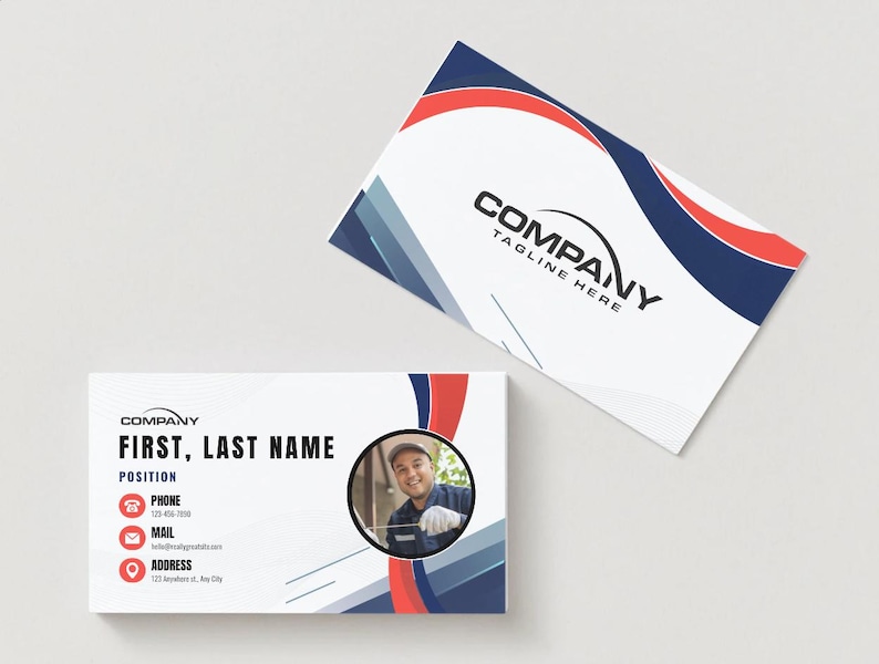 HVAC Heating & Air Conditioning Business Marketing Kit – Canva Templates (Digital Download) image 5