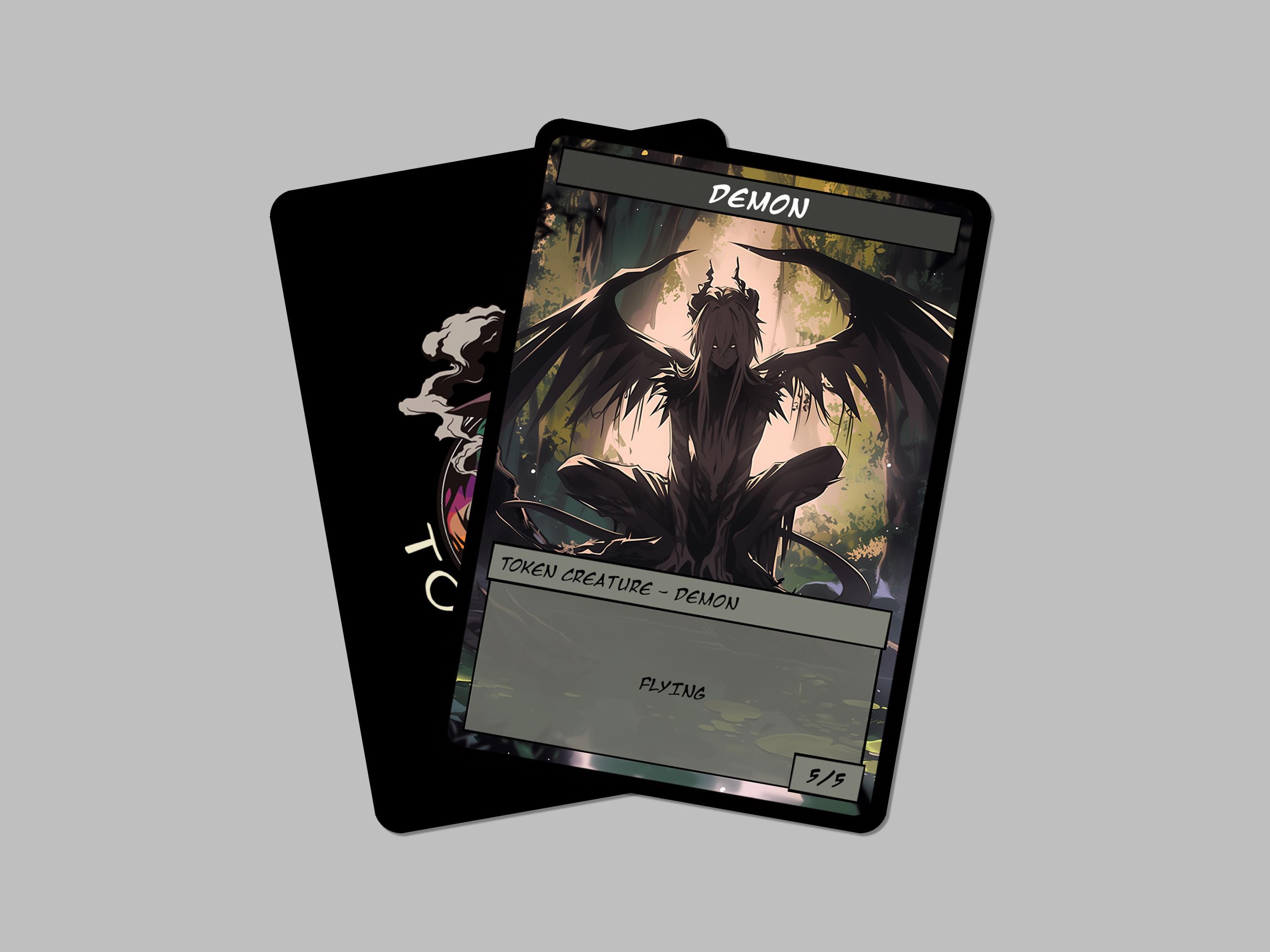 Mtg Demon Card Sleeves - Etsy