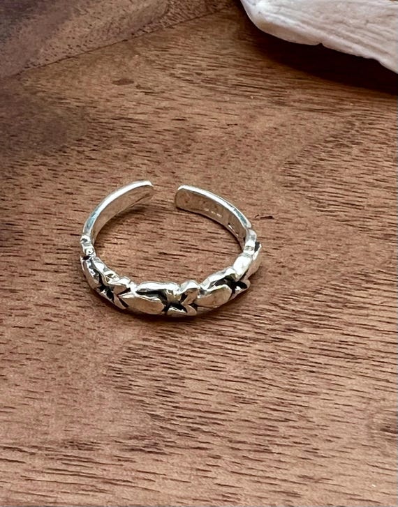 Heirloom Quality .925 Solid Sterling Silver Toe R… - image 7