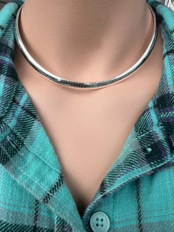 Solid Sterling Silver Necklaces/Sparkle ROPE or O… - image 9