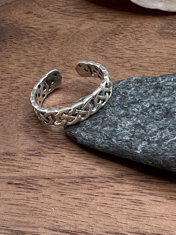 Heirloom Quality .925 Solid Sterling Silver Toe R… - image 8