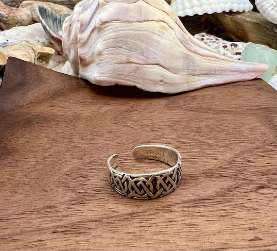 Heirloom Quality .925 Solid Sterling Silver Toe R… - image 3