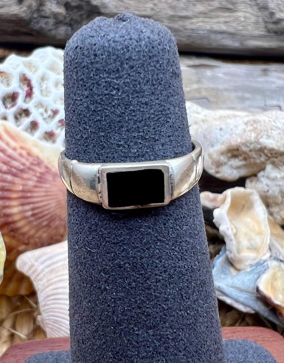 Sterling Silver Adjustable Toe Ring: Solid Band, … - image 3