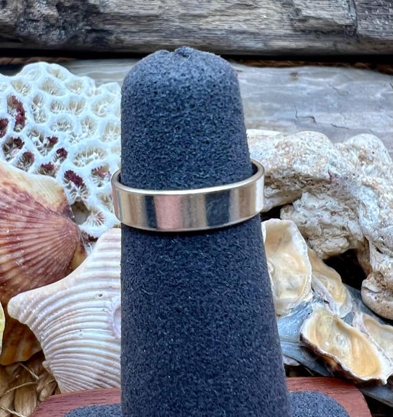 Sterling Silver Adjustable Toe Ring: Solid Band, … - image 8