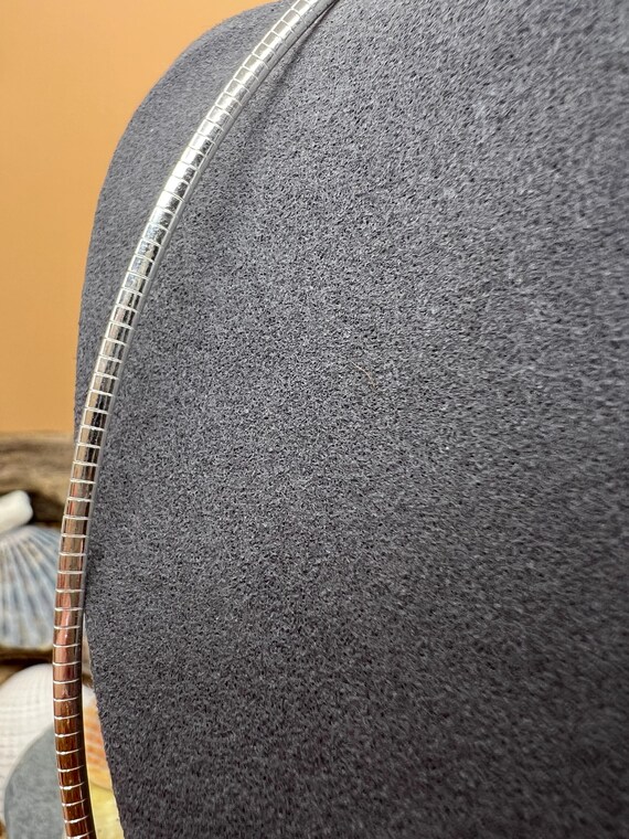 Solid Sterling Silver Necklaces/Sparkle ROPE or O… - image 8