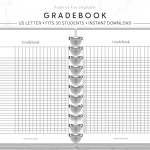 Class Record Checklist, Teacher Gradebook, Class Assignments, Printable Grade Book, Student Grading, Class List, Grading Sheet