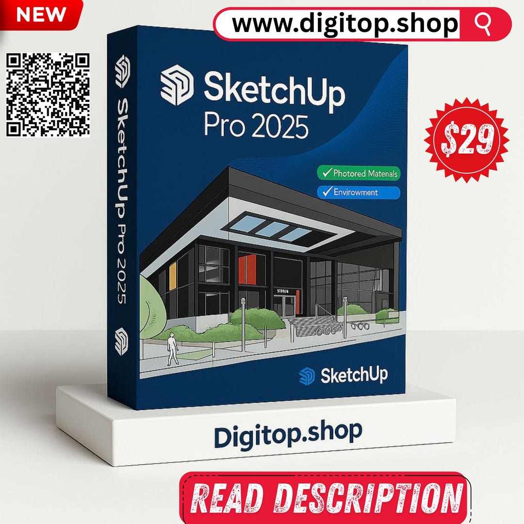 Sketchup Pro 2025 | Lifetime License | Full Version for Windows & Mac ...