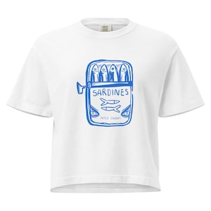 Sardines Graphic T-Shirt: Trendy Fisherman Tee